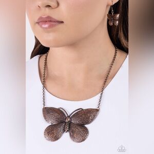 Drawn to the Wind Copper Necklace